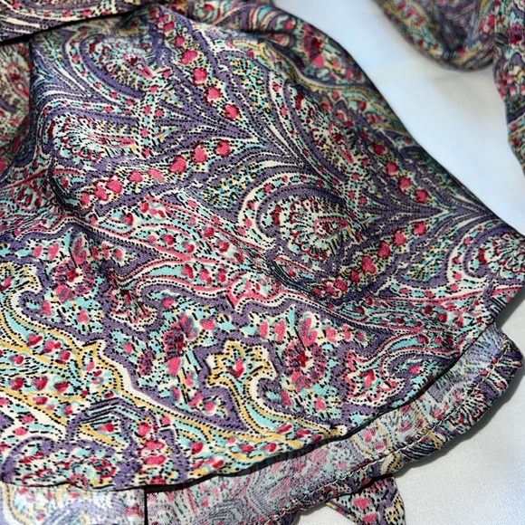 Banana Republic Silky Tie Wrap Blouse - Picture 7 of 7